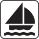 Symbolische Darstellung eines Segelschiffs